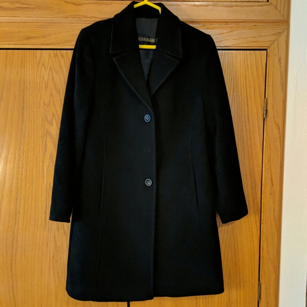 Women's lambswool/cashmere coat